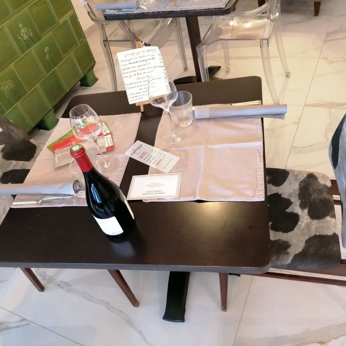 Rénovation du mobilier d'un restaurant