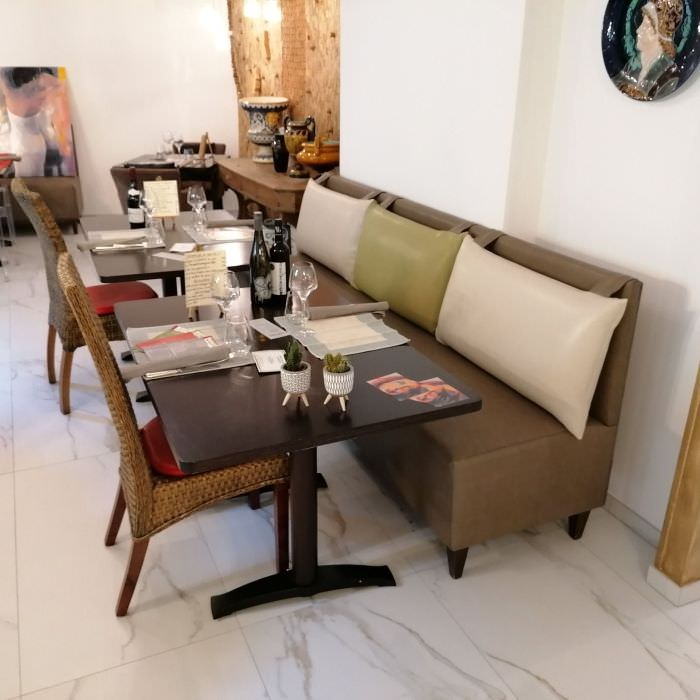 Rénovation du mobilier d'un restaurant