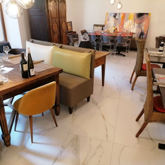 Rénovation du mobilier d'un restaurant