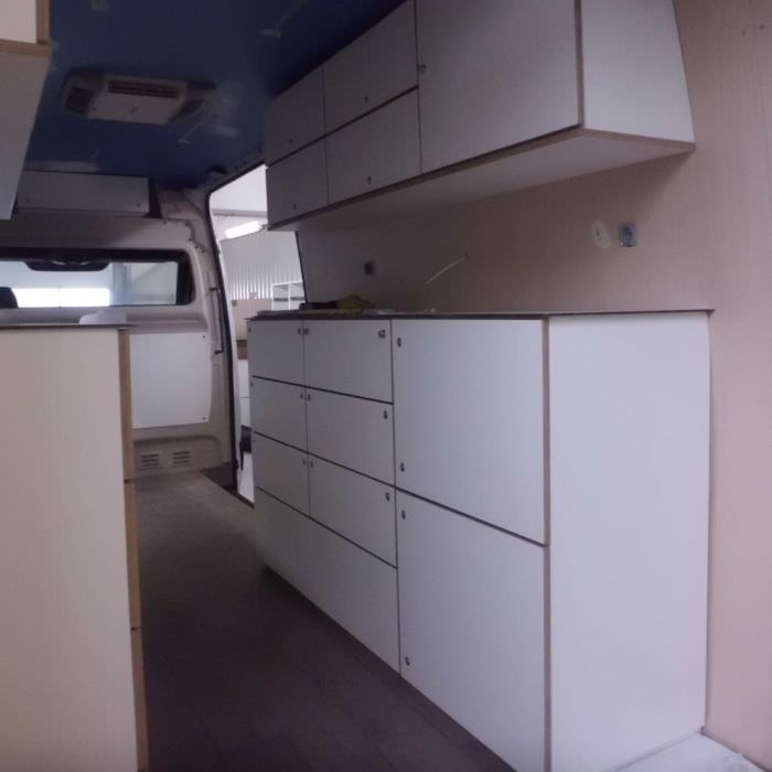 Aménagement d'une ambulance