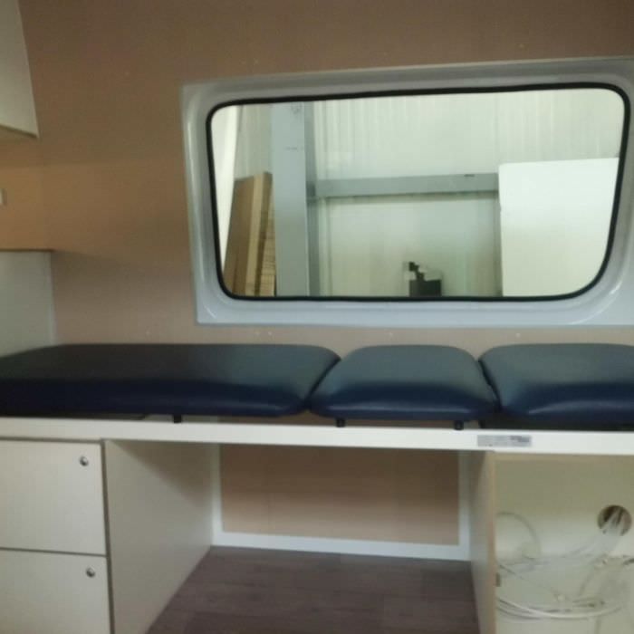 Aménagement d'une ambulance