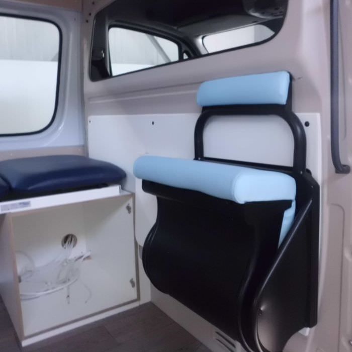 Aménagement d'une ambulance