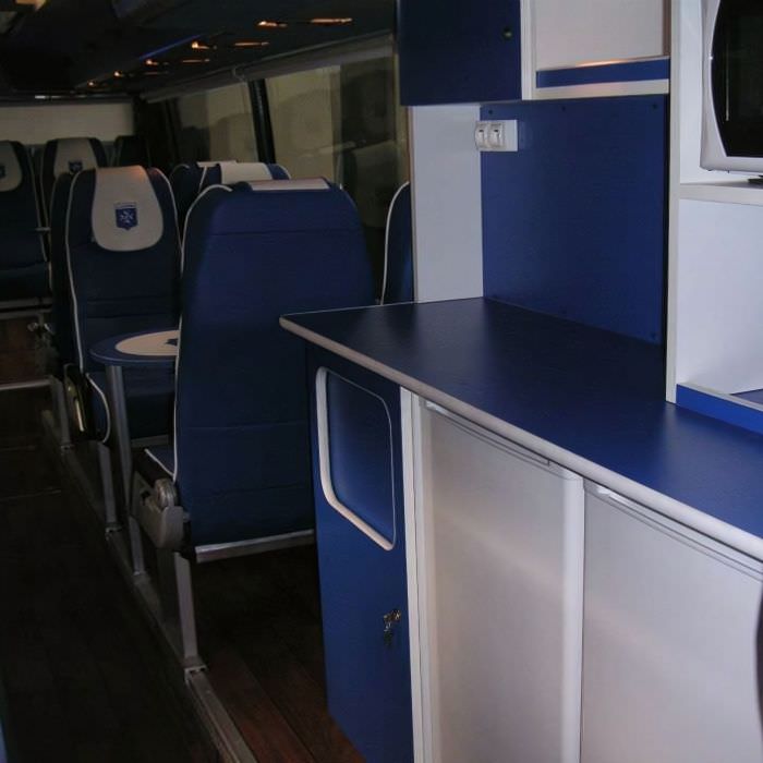 Aménagement de bus AJ Auxerre