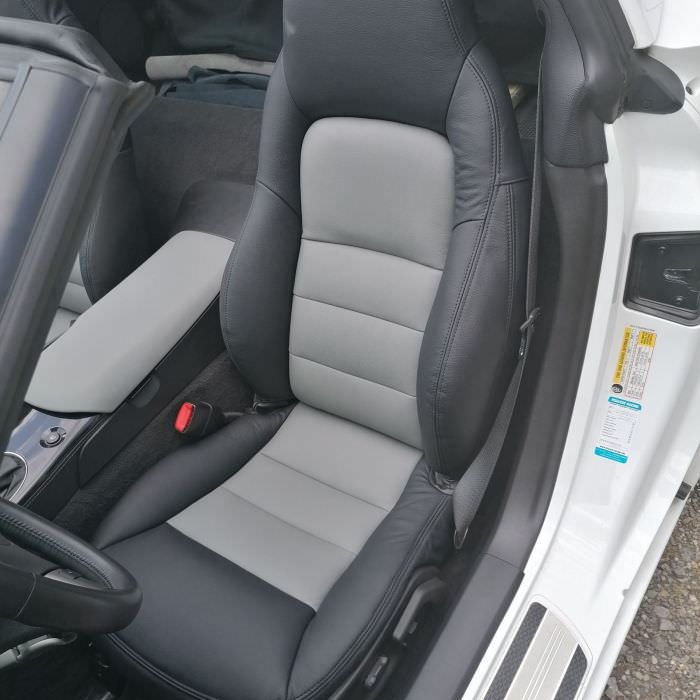 Réfection de sellerie sur Corvette