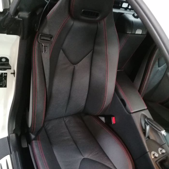 Rénovation de sièges auto d'une Mercedes