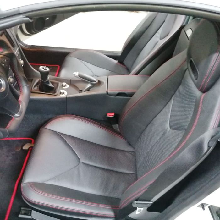 Rénovation de sièges auto d'une Mercedes