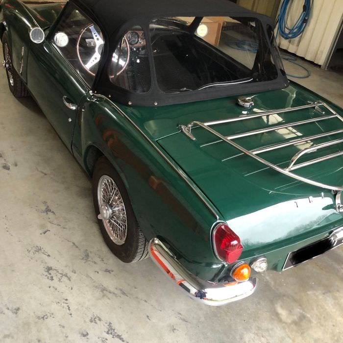 Remplacement capote d'un cabriolet