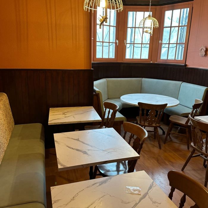 Confection de banquettes pour restaurant