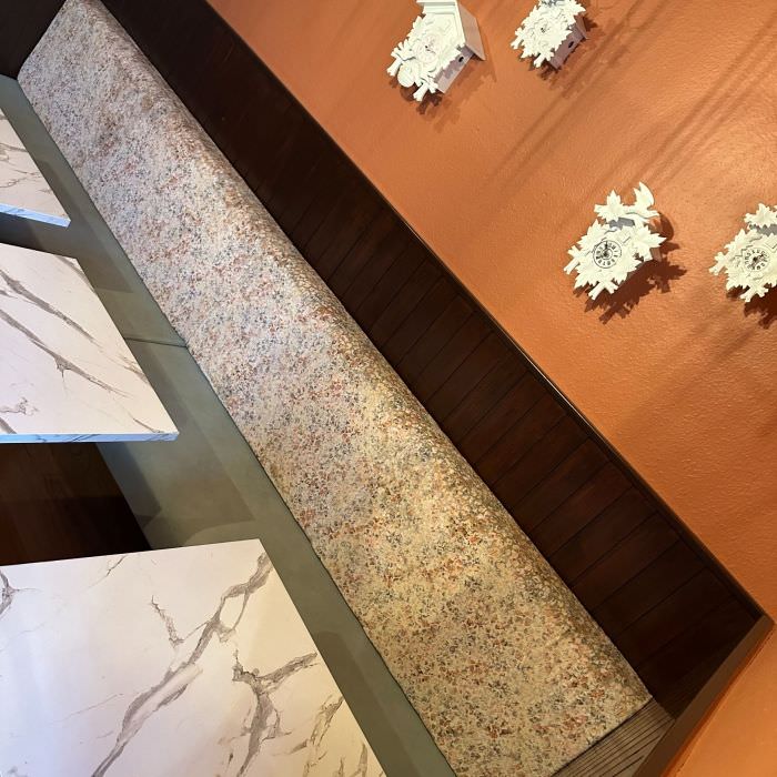 Confection de banquettes pour restaurant