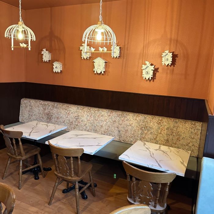 Confection de banquettes pour restaurant