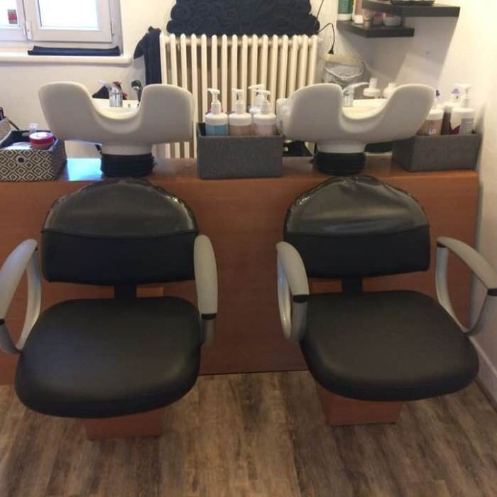 Housse pour fauteuil salon de coiffure