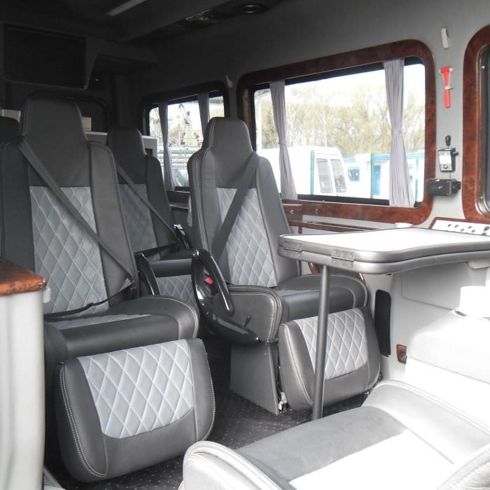 Rénovation des sièges d'un utilitaire