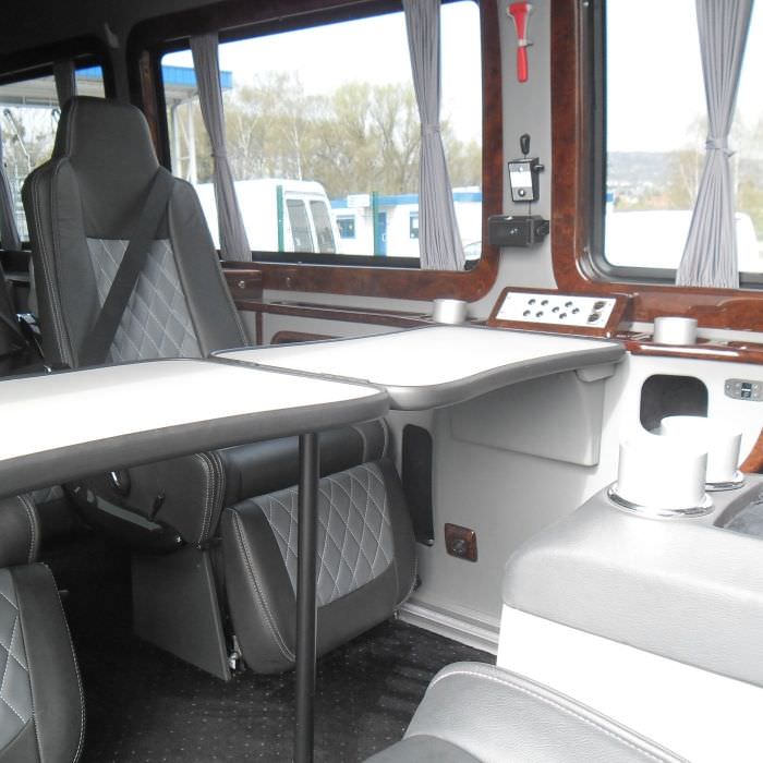 Rénovation des sièges d'un utilitaire