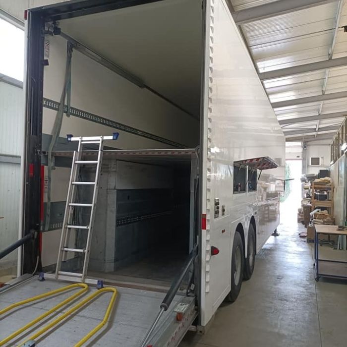 Aménagement d'une remorque