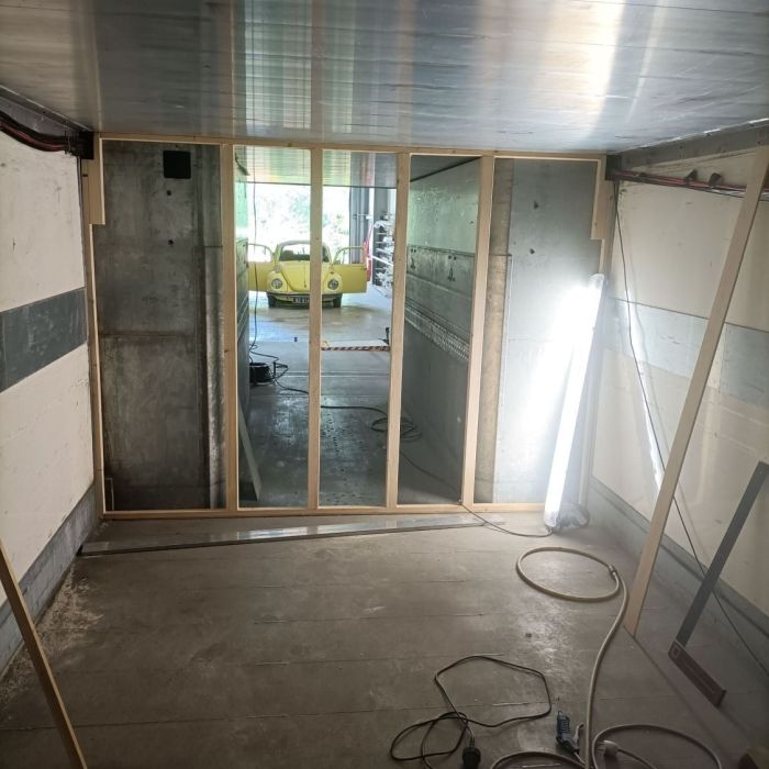 Aménagement d'une remorque